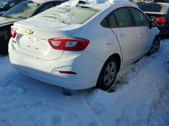 1G1BC5SMXH7216818 - 2017 CHEVROLET CRUZE LS WHITE photo 4