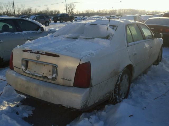 1G6KD54Y23U113054 - 2003 CADILLAC DEVILLE WHITE photo 4