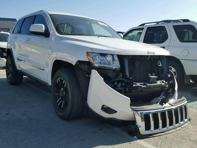 1C4RJEAG7CC236631 - 2012 JEEP GRAND CHER WHITE photo 1