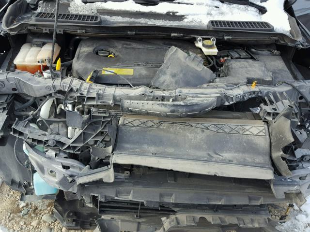 1FMCU0GX1EUA62166 - 2014 FORD ESCAPE SE GRAY photo 7