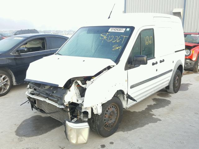 NM0LS7CN9DT131209 - 2013 FORD TRANSIT CO WHITE photo 2