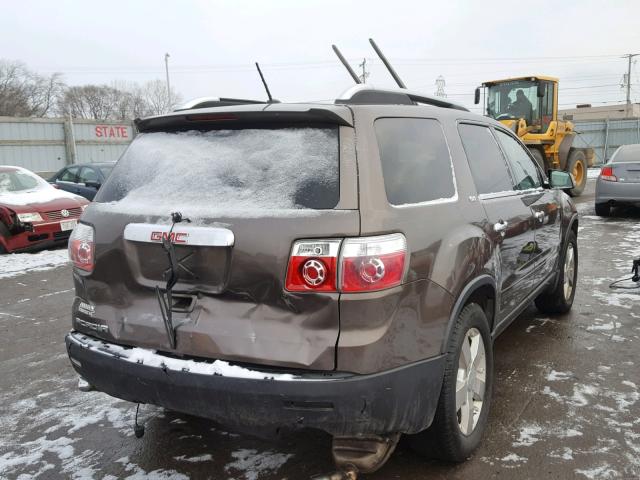 1GKER23787J142668 - 2007 GMC ACADIA SLT TAN photo 4