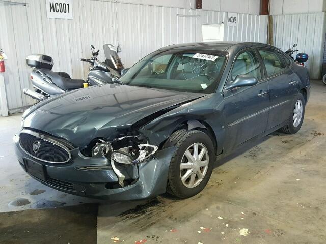 2G4WD582461226696 - 2006 BUICK LACROSSE C TEAL photo 2