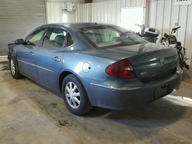 2G4WD582461226696 - 2006 BUICK LACROSSE C TEAL photo 3