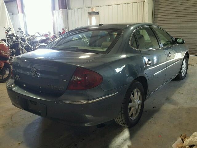 2G4WD582461226696 - 2006 BUICK LACROSSE C TEAL photo 4