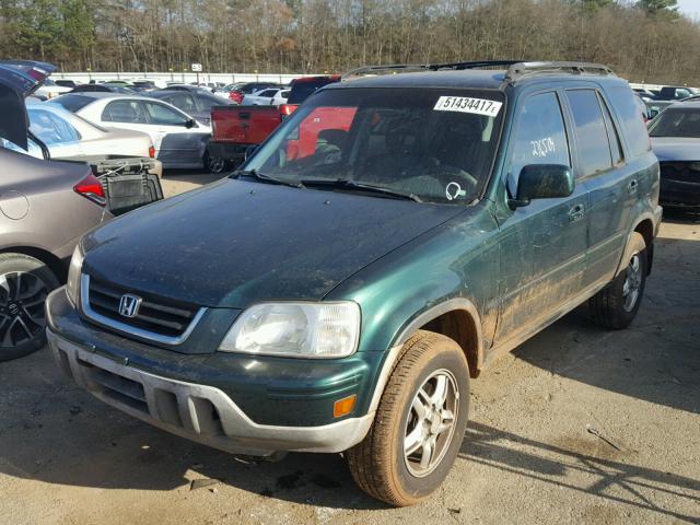 JHLRD1871YS022322 - 2000 HONDA CR-V SE GREEN photo 2