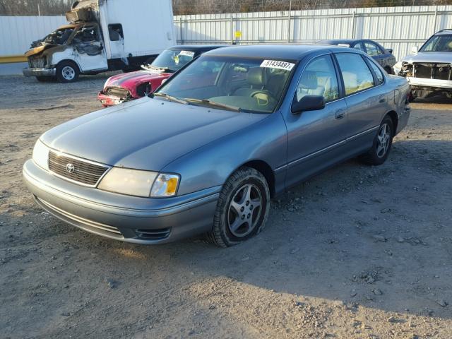 4T1BF18BXWU258901 - 1998 TOYOTA AVALON XL BLUE photo 2