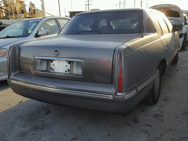 1G6KD54Y3XU714608 - 1999 CADILLAC DEVILLE GRAY photo 4