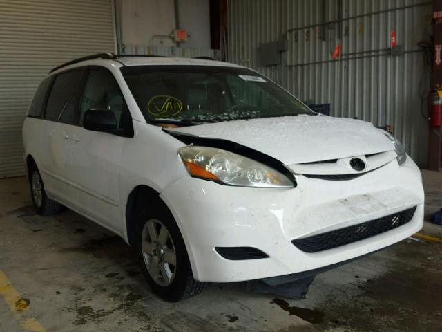 5TDZA23C16S496681 - 2006 TOYOTA SIENNA CE WHITE photo 1