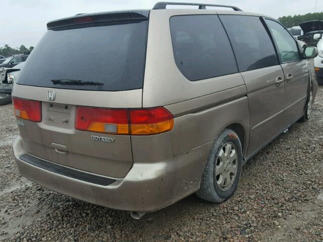 5FNRL18674B042184 - 2004 HONDA ODYSSEY EX BROWN photo 4