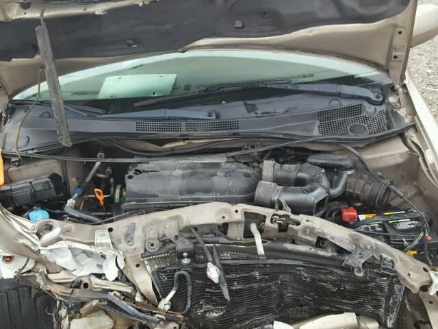 5FNRL18674B042184 - 2004 HONDA ODYSSEY EX BROWN photo 7