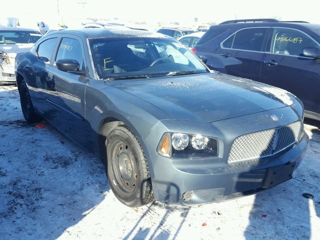 2B3LA43RX6H349586 - 2006 DODGE CHARGER SE BLUE photo 1