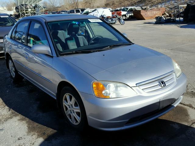 2HGES26773H528118 - 2003 HONDA CIVIC EX SILVER photo 1