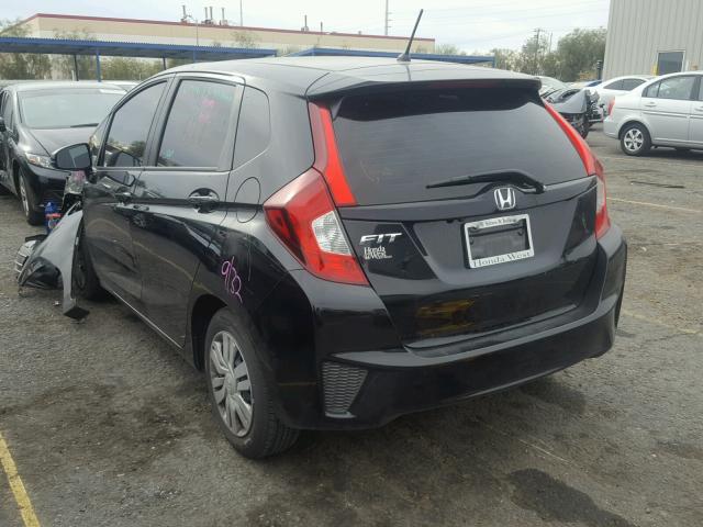 JHMGK5H56GS006324 - 2016 HONDA FIT LX Noir photo 3