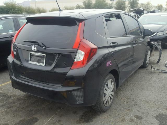 JHMGK5H56GS006324 - 2016 HONDA FIT LX Noir photo 4