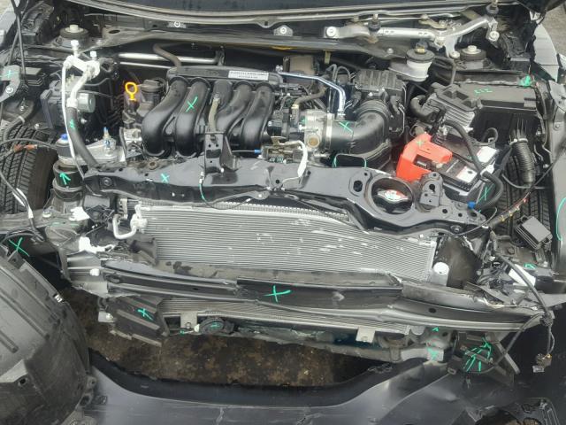 JHMGK5H56GS006324 - 2016 HONDA FIT LX Noir photo 7