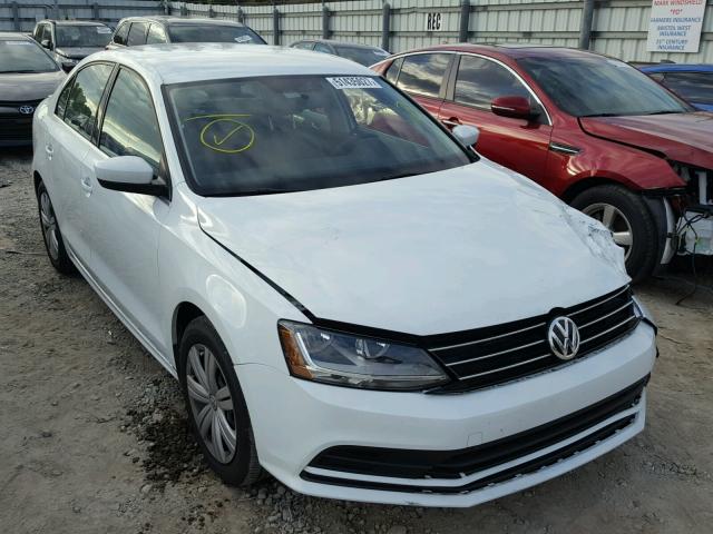 3VW167AJXHM294614 - 2017 VOLKSWAGEN JETTA S WHITE photo 1