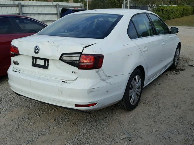 3VW167AJXHM294614 - 2017 VOLKSWAGEN JETTA S WHITE photo 4