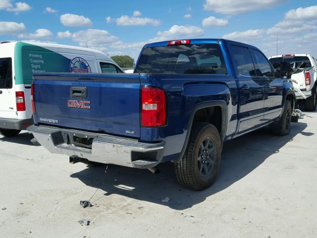 3GTU2UEC8FG397354 - 2015 GMC SIERRA K15 BLUE photo 4