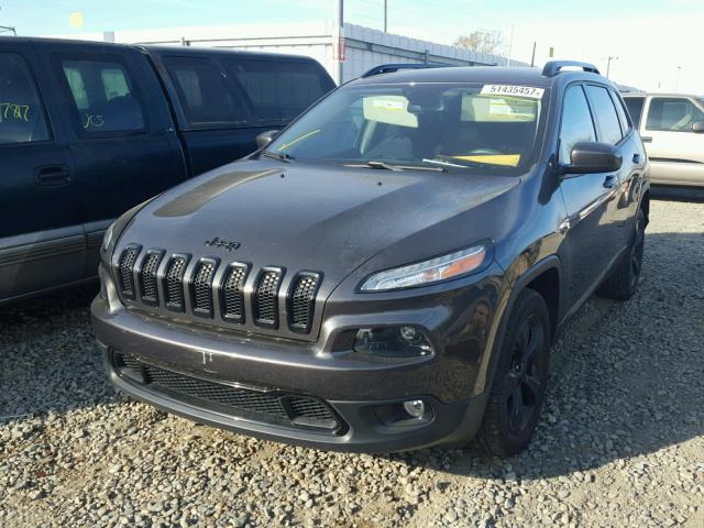 1C4PJLCB7GW126406 - 2016 JEEP CHEROKEE L CHARCOAL photo 2