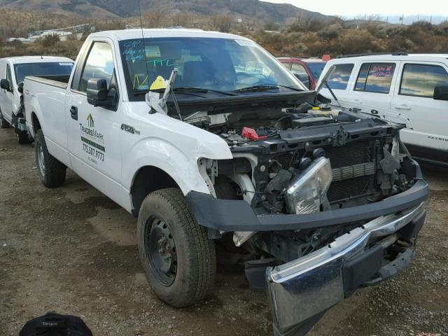 1FTMF1EM7EKG50358 - 2014 FORD F150 WHITE photo 1