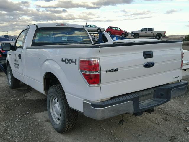 1FTMF1EM7EKG50358 - 2014 FORD F150 WHITE photo 3