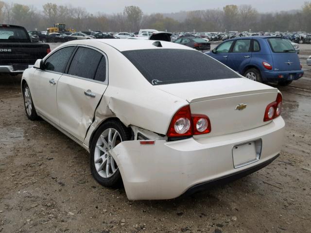 1G1ZE5E0XCF135897 - 2012 CHEVROLET MALIBU LTZ 白色 照片 3