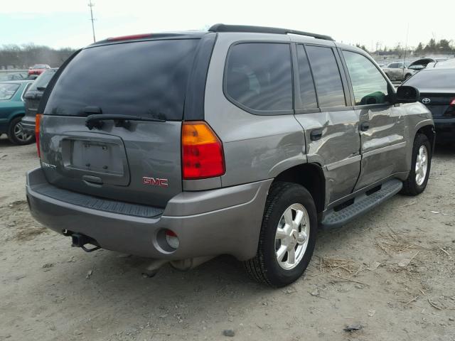 1GKDT13S482136924 - 2008 GMC ENVOY GRAY photo 4