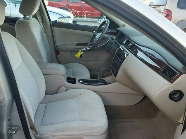 2G1WB58K489241898 - 2008 CHEVROLET IMPALA LS BEIGE photo 5