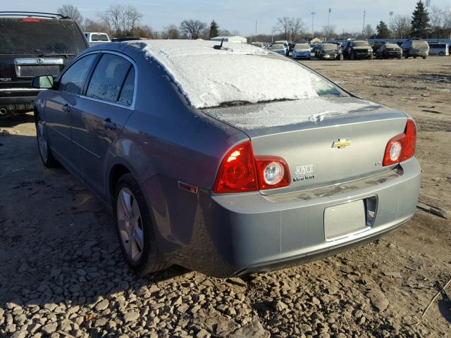 1G1ZG57B494265445 - 2009 CHEVROLET MALIBU LS BLUE photo 3