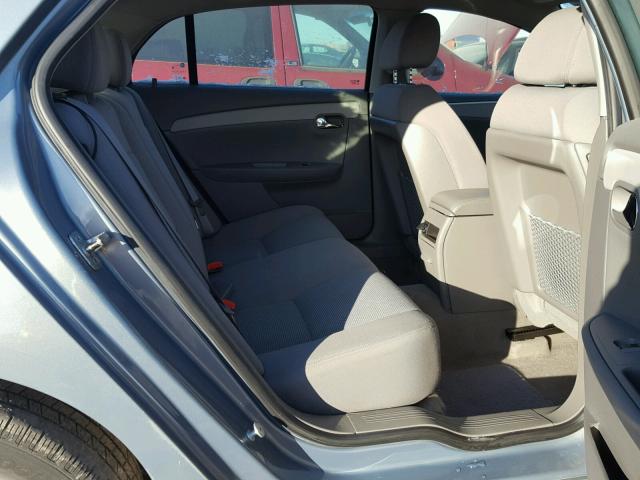1G1ZG57B494265445 - 2009 CHEVROLET MALIBU LS BLUE photo 6