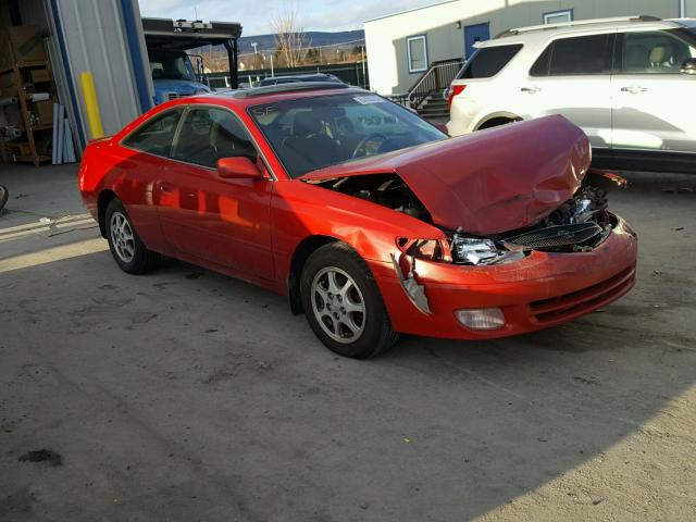 2T1CG22P9XC247550 - 1999 TOYOTA CAMRY SOLA RED photo 1