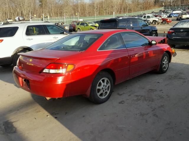 2T1CG22P9XC247550 - 1999 TOYOTA CAMRY SOLA RED photo 4