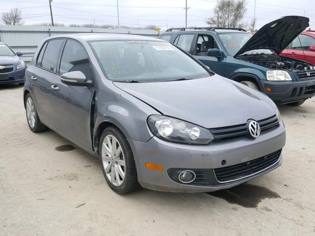 WVWNM7AJ5AW422760 - 2010 VOLKSWAGEN GOLF 灰色 照片 1