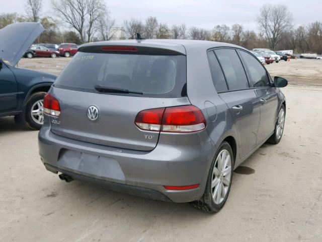 WVWNM7AJ5AW422760 - 2010 VOLKSWAGEN GOLF 灰色 照片 4