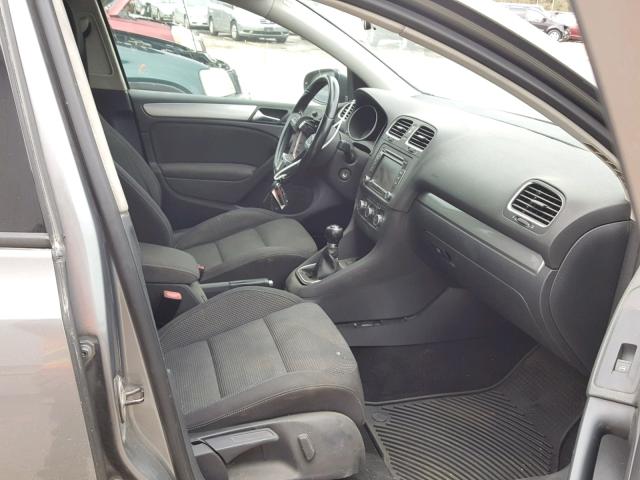 WVWNM7AJ5AW422760 - 2010 VOLKSWAGEN GOLF 灰色 照片 5
