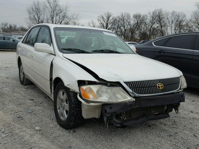 4T1BF28B7YU063315 - 2000 TOYOTA AVALON XL WHITE photo 1