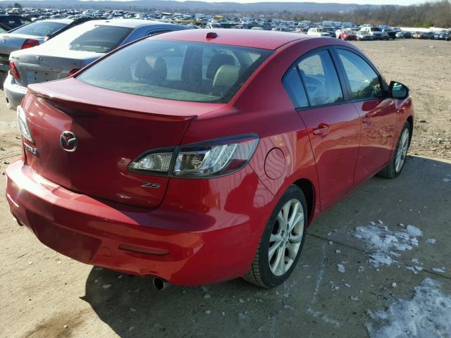 JM1BL1S69A1133827 - 2010 MAZDA 3 S RED photo 4