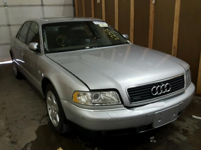 WAUFL54D8YN006703 - 2000 AUDI A8 QUATTRO SILVER photo 1