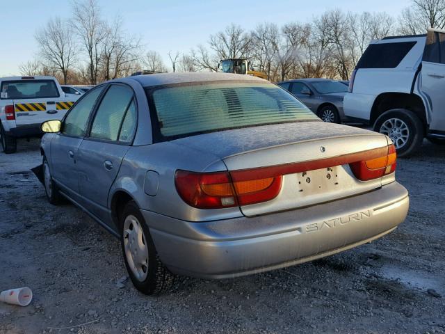 1G8ZK52772Z259439 - 2002 SATURN SL2 GRAY photo 3