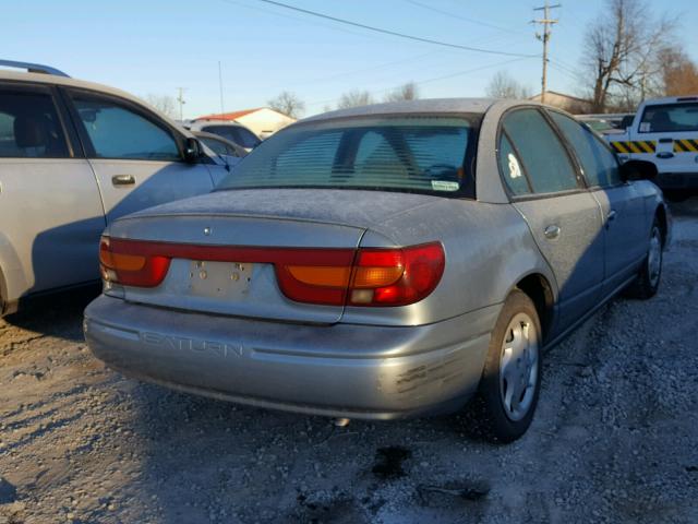 1G8ZK52772Z259439 - 2002 SATURN SL2 GRAY photo 4