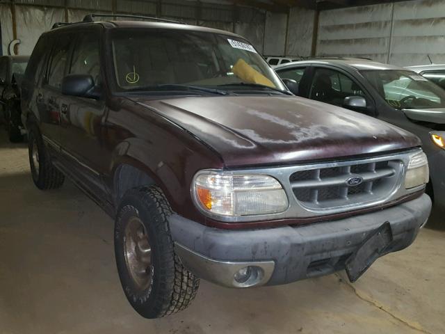 1FMZU34E1XZA03672 - 1999 FORD EXPLORER BURGUNDY photo 1