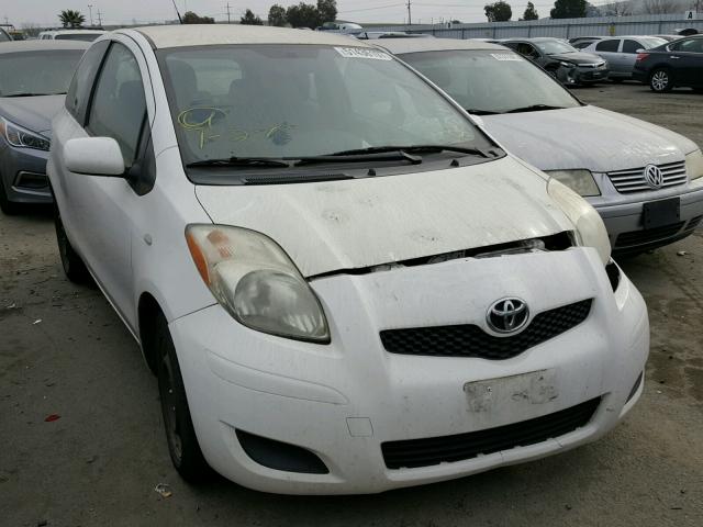 JTDJT903695270716 - 2009 TOYOTA YARIS WHITE photo 1