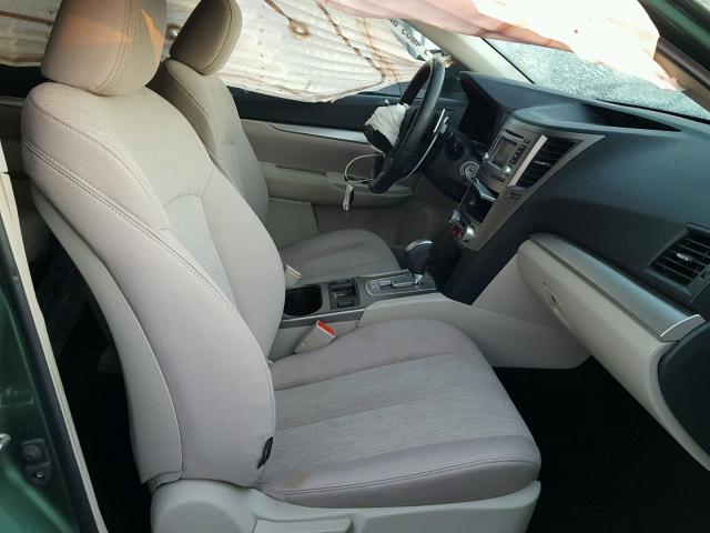 4S4BRBCC5E3216458 - 2014 SUBARU OUTBACK 2. GREEN photo 5
