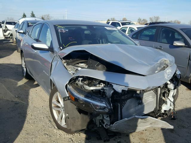 1G1ZD5ST8JF135105 - 2018 CHEVROLET MALIBU LT SILVER photo 1