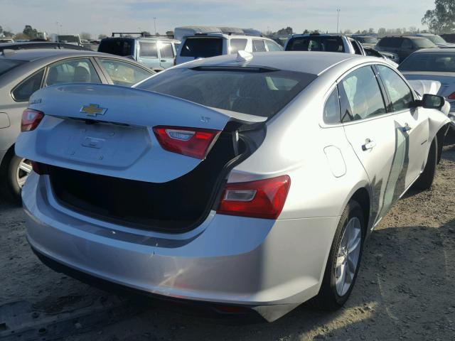 1G1ZD5ST8JF135105 - 2018 CHEVROLET MALIBU LT SILVER photo 4