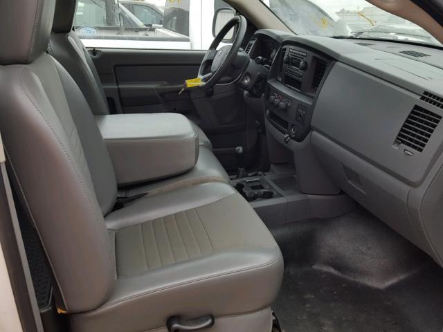 3D7KS26D27G791989 - 2007 DODGE RAM 2500 S თეთრი ფოტო 5