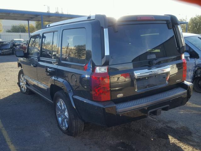 1J8HH68T89C538625 - 2009 JEEP COMMANDER შავი ფოტო 3