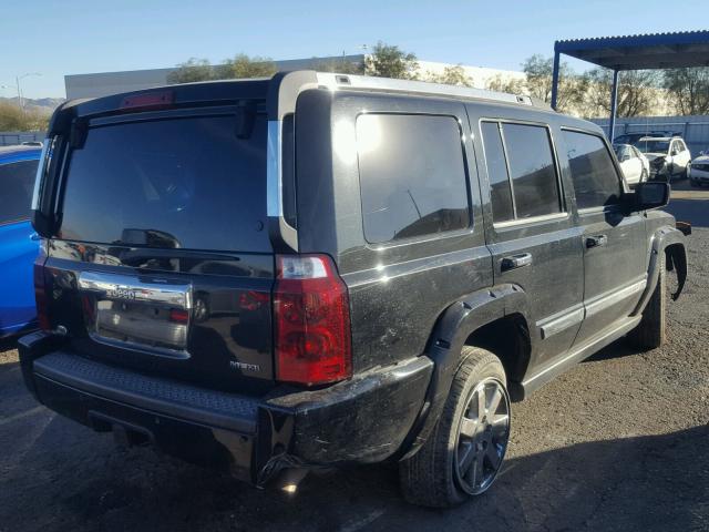 1J8HH68T89C538625 - 2009 JEEP COMMANDER შავი ფოტო 4