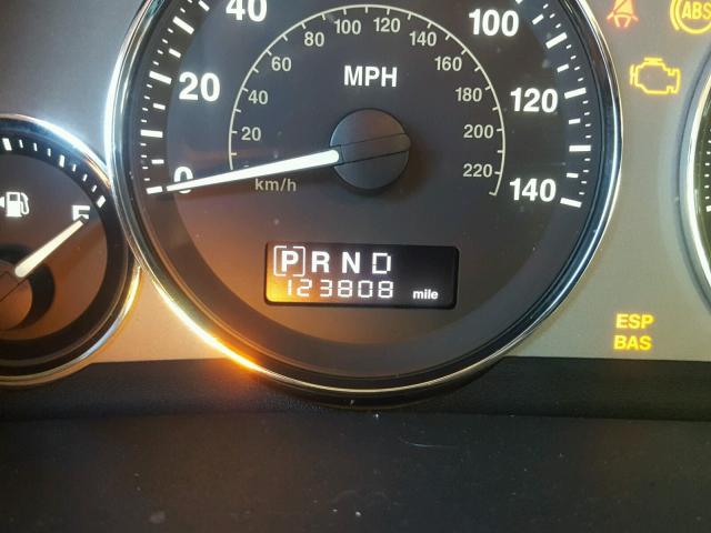 1J8HH68T89C538625 - 2009 JEEP COMMANDER შავი ფოტო 8